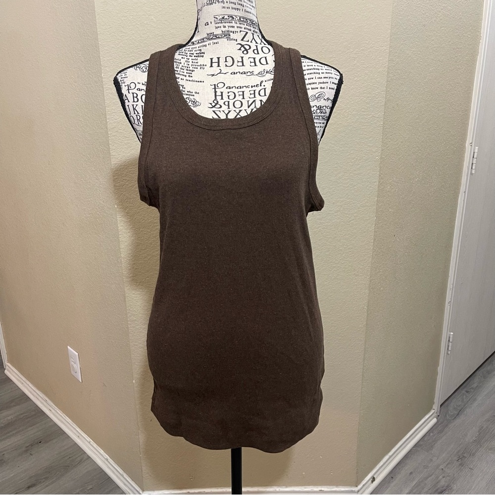 COS Dark Brown Tank‎ Top